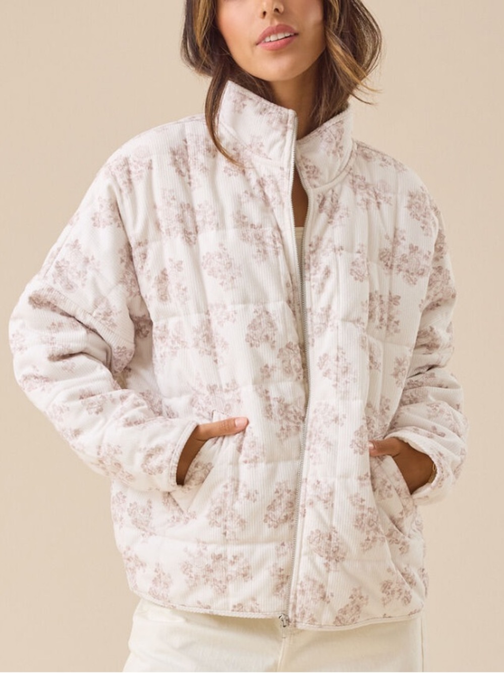 Altar'd State Ellly Corduroy Toile Jacket NWT Size S - Picture 3 of 10